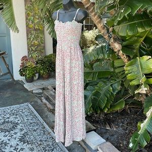 Roxy tube top wide leg jumpsuit